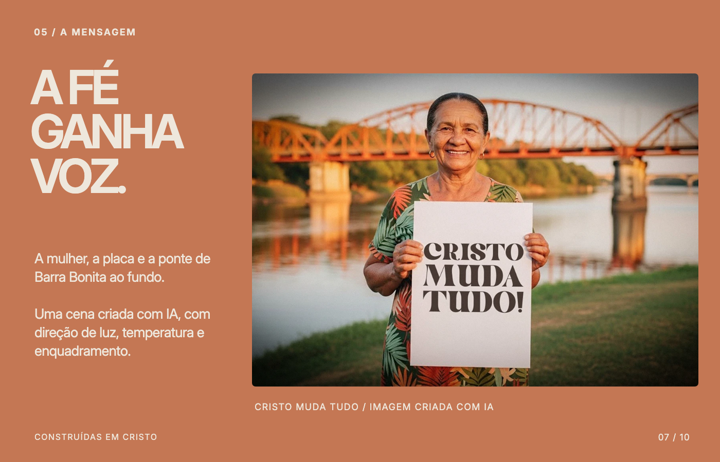 Apresentação do projeto Construídas em Cristo, parte 7